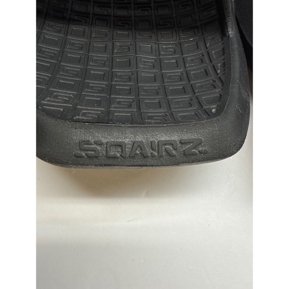 SQAIRZ Veloci-T Recovery Slides Black Square Toe Athletic Sandals Mens 11 main image 8
